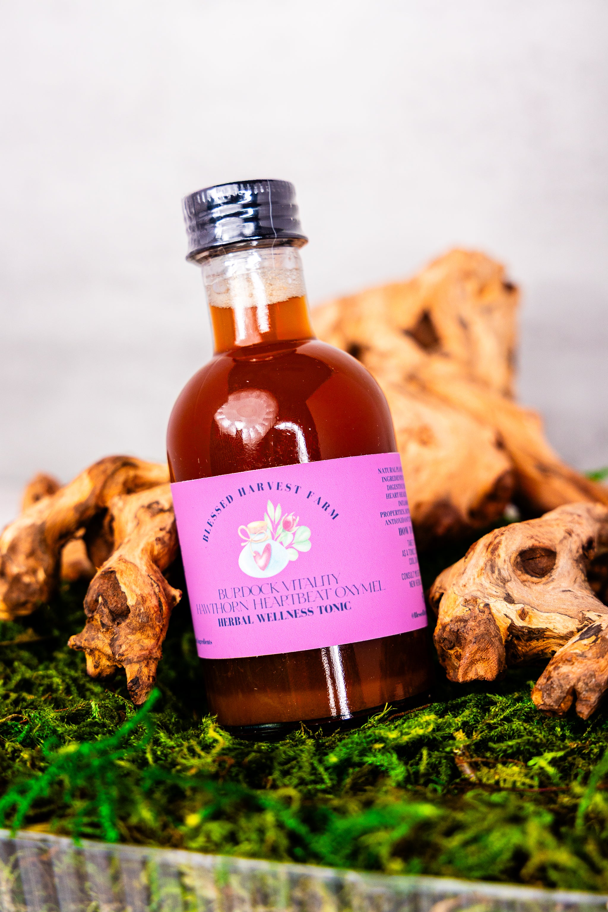 Burdock Hawthorn Oxymel