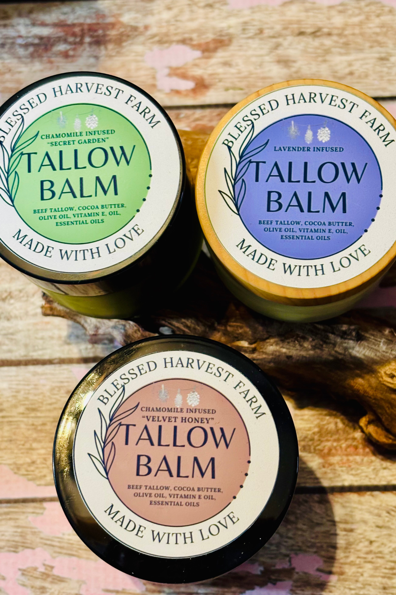 Cocoa Butter Whipped Tallow Balm